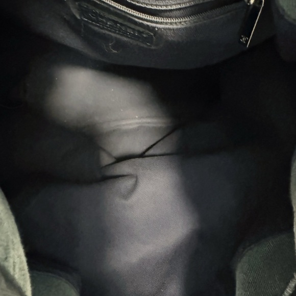 CHANEL Denim Sequin Drawstring Backpack - Picture 9 of 11